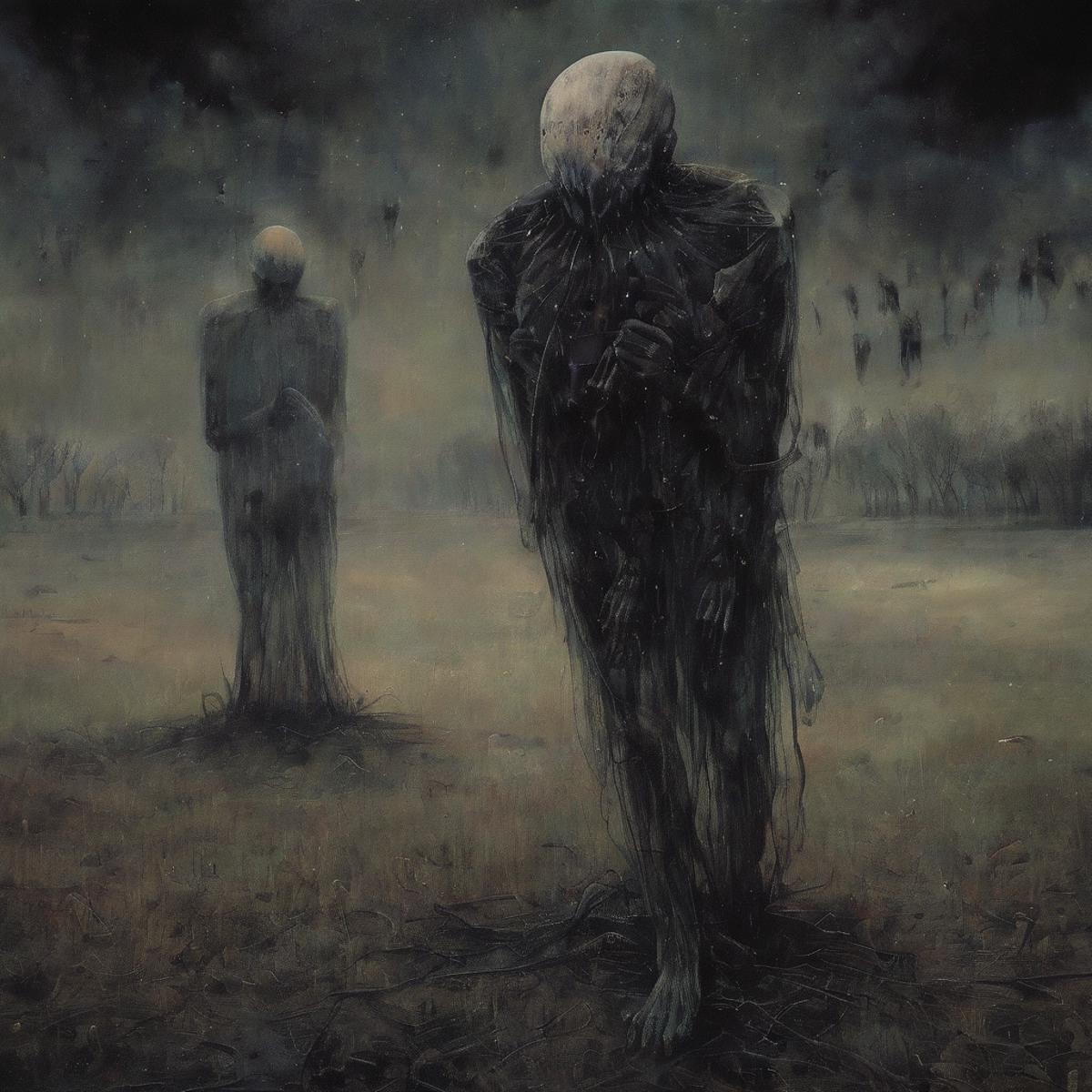 Zdzislaw Beksinski SDXL 1.0 art style lora image by getphat