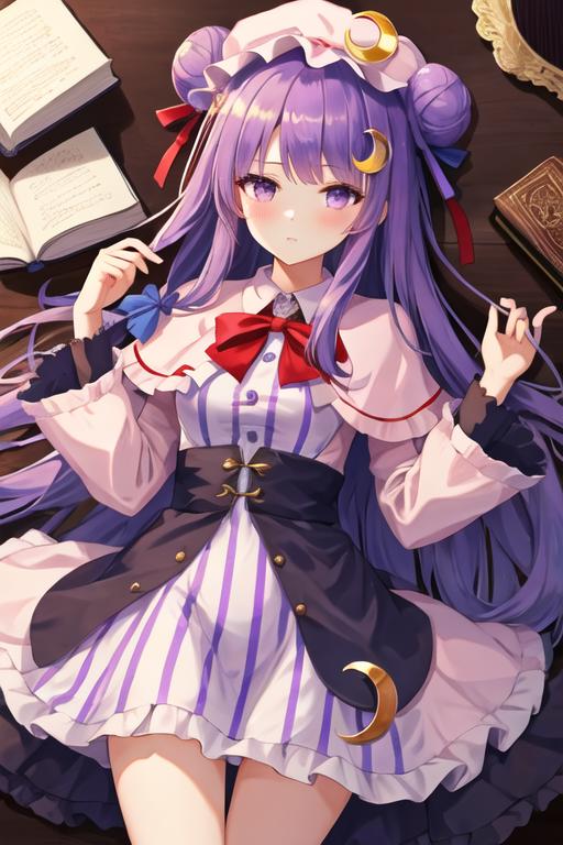 patchouli_knowledge/パチュリー・ノーレッジ/파츄리널릿지 (Touhou) image by narugo1992