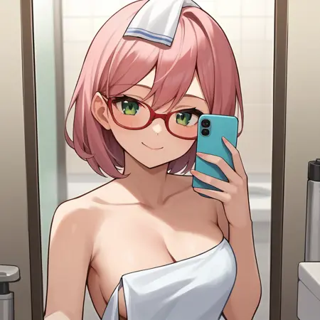 HDA_SelfieAfterShowerXL (Commission)