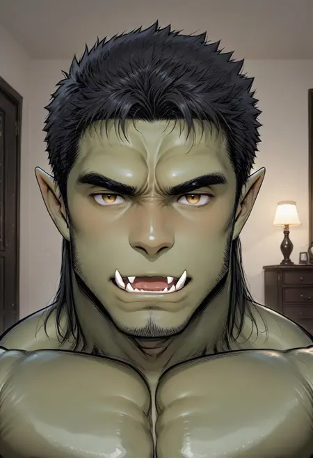 Handsome Orc ( MALE / illustrious )