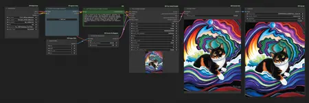 Joe's F1.S Sampling Workflow with Aspect Ratio Selector (and Loras)