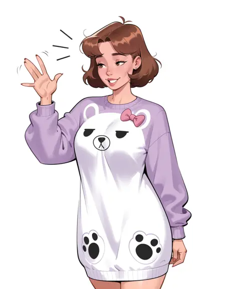 Mira Polar Bear Jammies | KPop Demon Hunters | ILXL