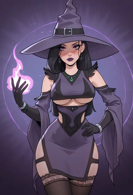 Laela an Nur, Witch, (Knightly Passions), LoRA, Illustrious XL