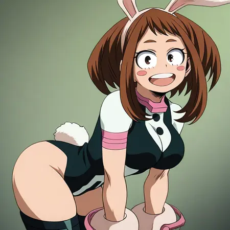 ochaco uraraka (my hero academia) boku no hero anime screencap