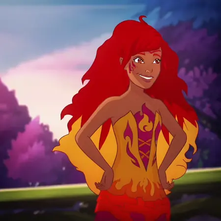 Azari Firedancer (Lego Elves)