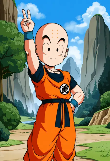 Krillin/クリリン - Dragon Ball | Illus Character