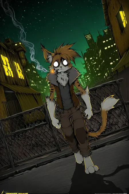 Old Deviantart Furry Style [IL]