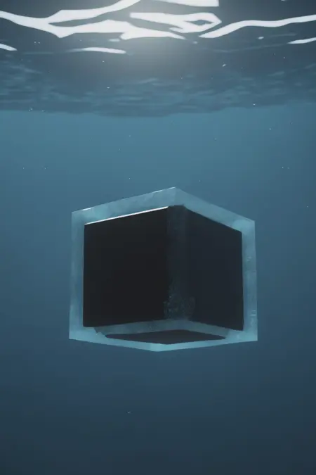Levitating Cube