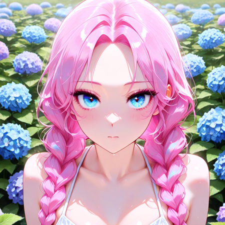 fuchsia pink hair v1.0