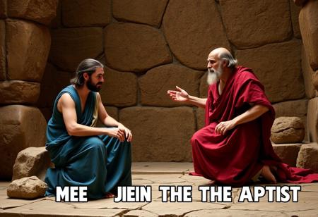 joke about salome and john the baptist play