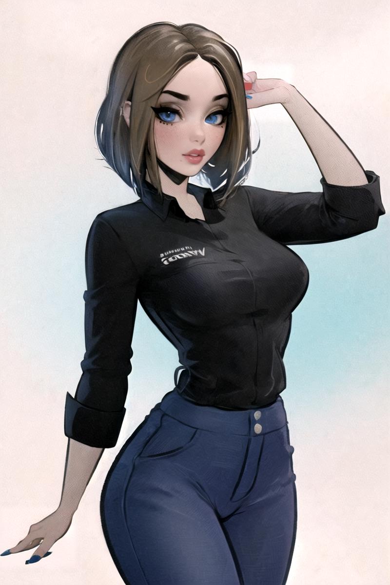 AI model image by ownwaifu