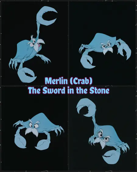 Merlin (Crab) | The Sword in the Stone | IllustriousXL & PonyXL