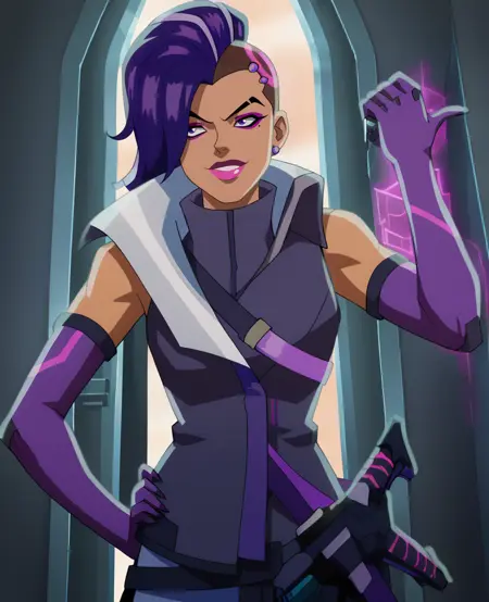 Sombra (Overwatch) Animated