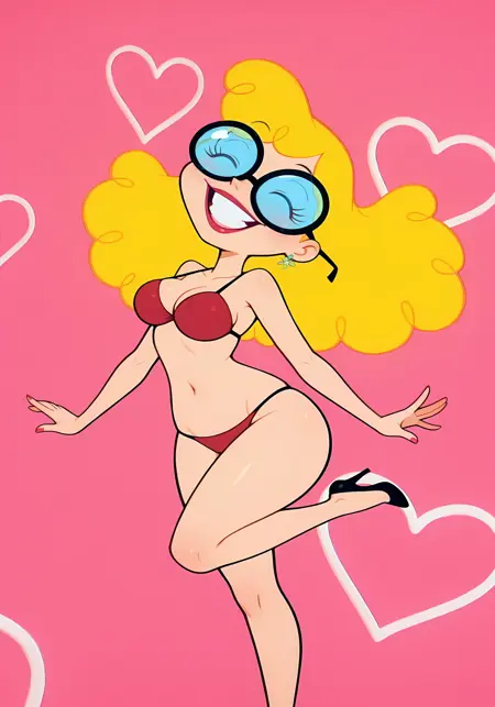 Ms. Physics -  Dexter's Laboratory