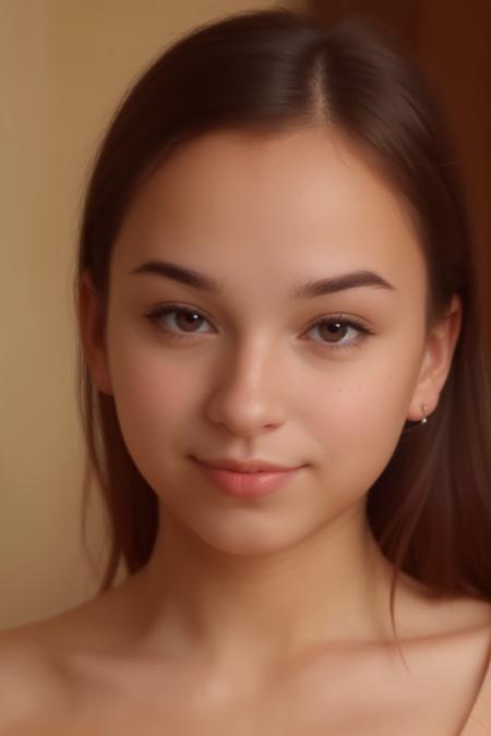 photo of dkttlr, closeup face, smirk, beautiful girl
 <lora:DakotaTyler4-resized:0.85>