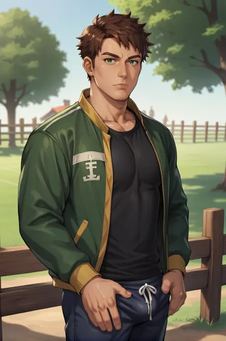 Alex - Pony XL (Stardew Valley)