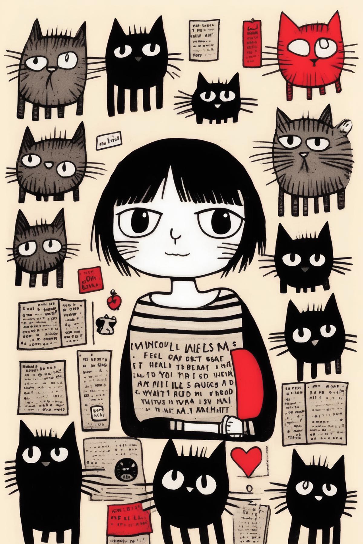 Gemma Correll Style image by Kappa_Neuro