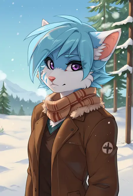 Vikna (Fluff-Kevlar) [PonyXL]