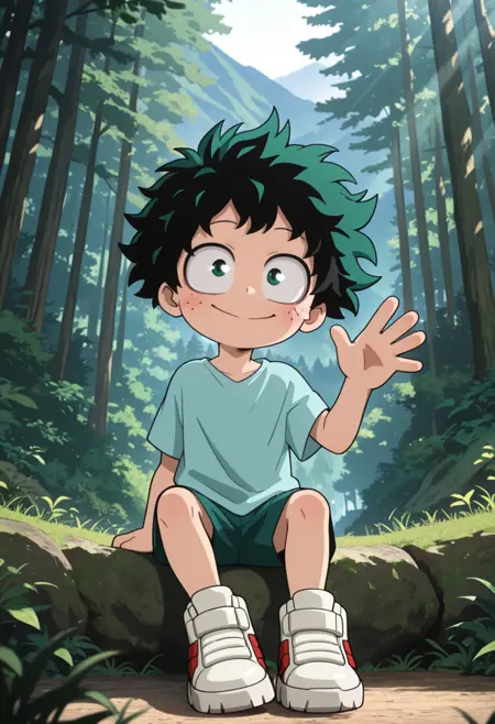 Midoriya Izuku (Child version) - My Hero Academia - Illustrious