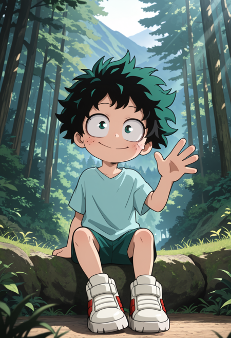 Midoriya Izuku (Child version) - My Hero Academia - Illustrious V1