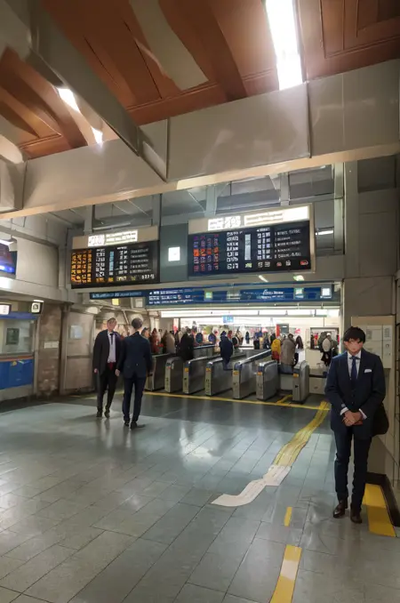 東京駅 東海道・山陽新幹線「中央のりかえ口」