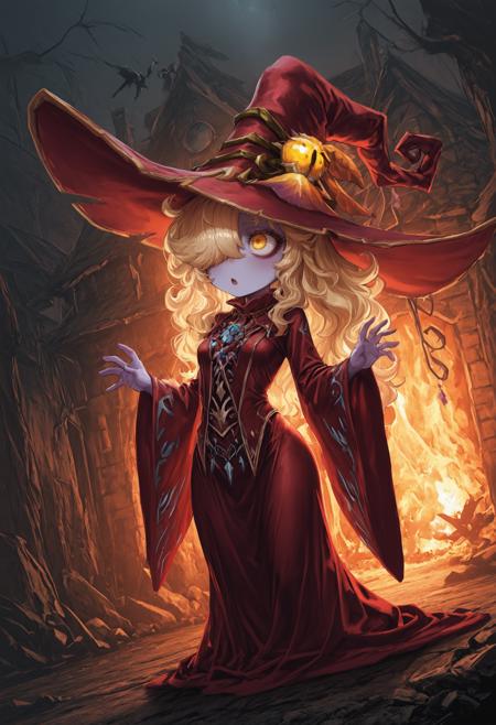 Mage Coco / Nana / Momo / Dorothy / Kiki (Summoners War) - Illustrious V1
