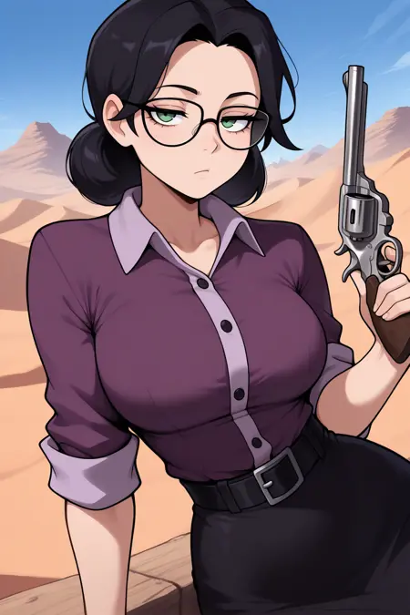 Miss Pauling (Team Fortress 2) SDXL LoRA [Illustrious]