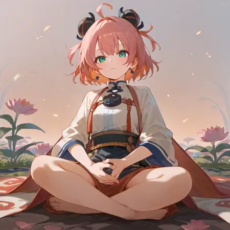 結跏趺坐 Lotus Position