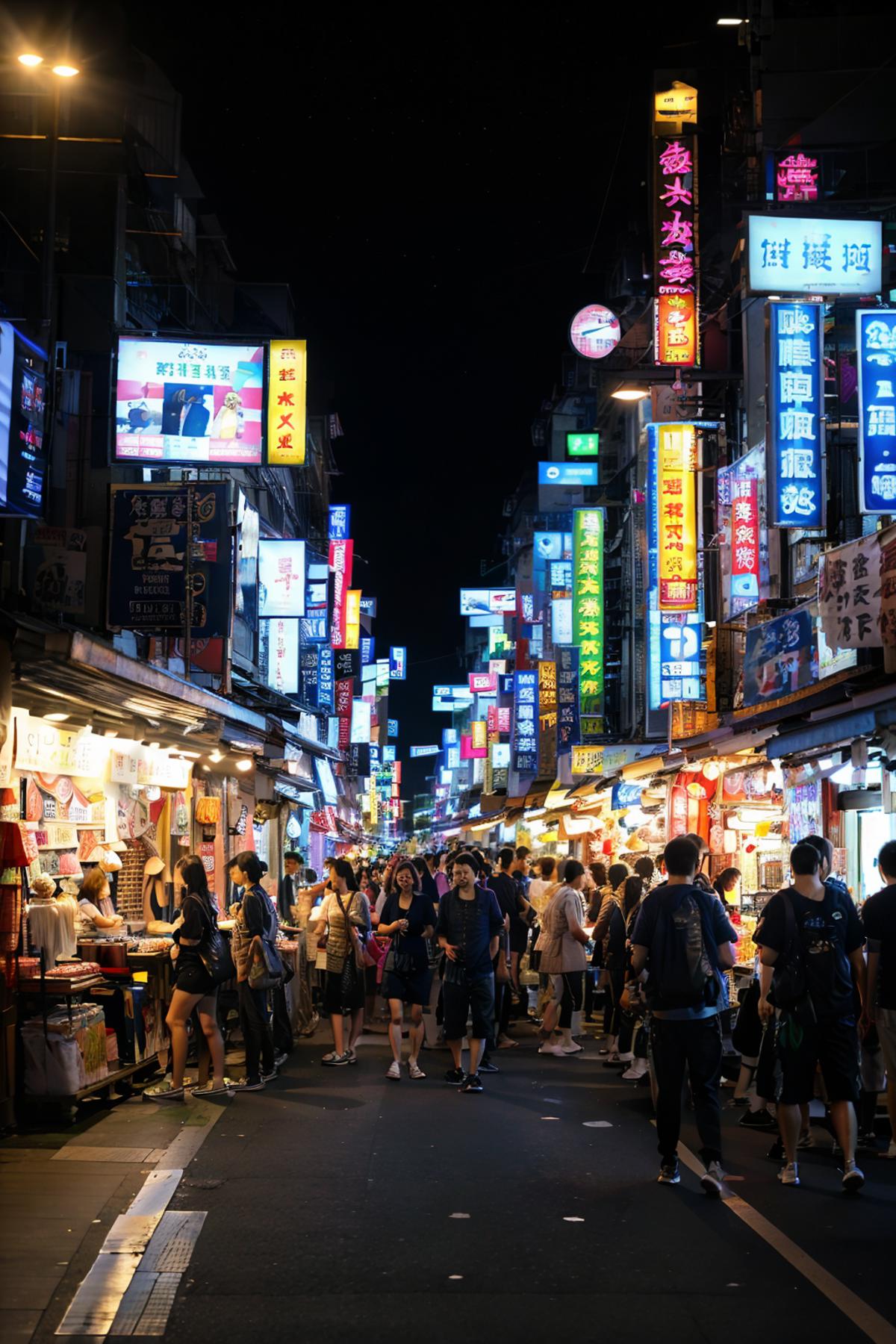 Shijing Night Market image by ruanyi