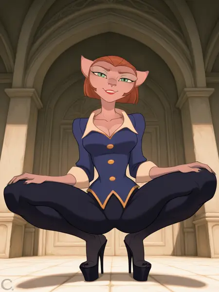 Captain Amelia (Treasure Planet) illustriousXL