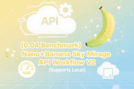 (0.04 Benchmark) Nano+Banana Sky Mirage API Workflow V2 (Supports Local) v1.0