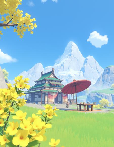 genshinlandscape, An image of Liyue