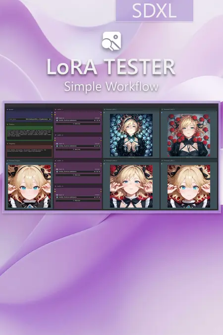 【SDXL】LoRA TESTER