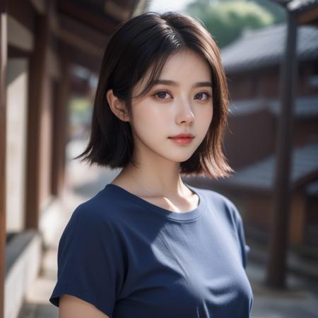 xcmt girl, asian girl, upper body, t-shirt, smile, a girl look likes IU
extremely detailed eyes and face, detailed skin, ( veins, pores, skin imperfection, freckles:0.8), 8k photo, uhd, full resolution, masterpiece, best quality, full resolution, ultra-detailed, 
<lora:xcmt_asian_girl:0.5>,