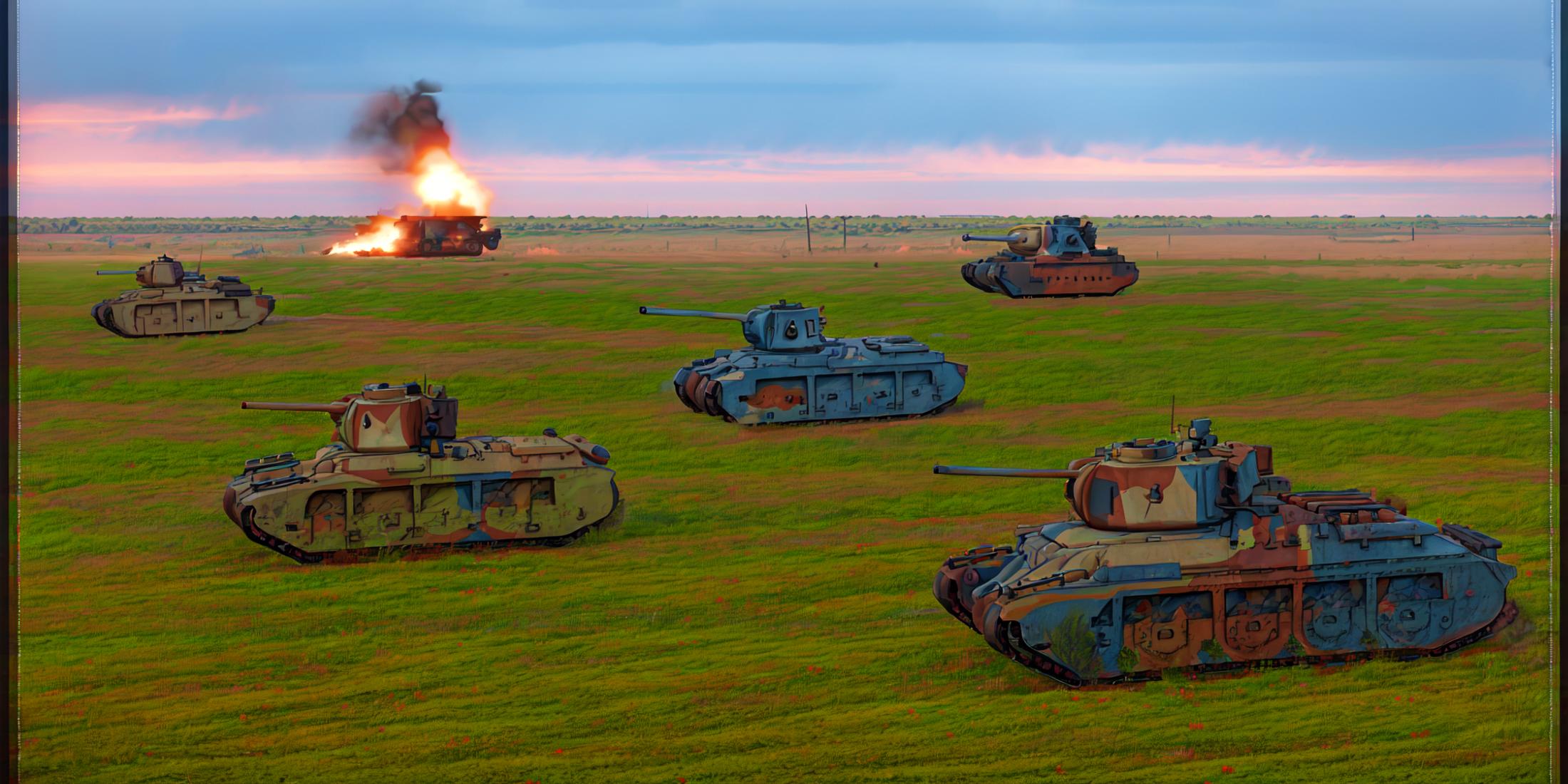 Matilda II Tank image by MajMorse