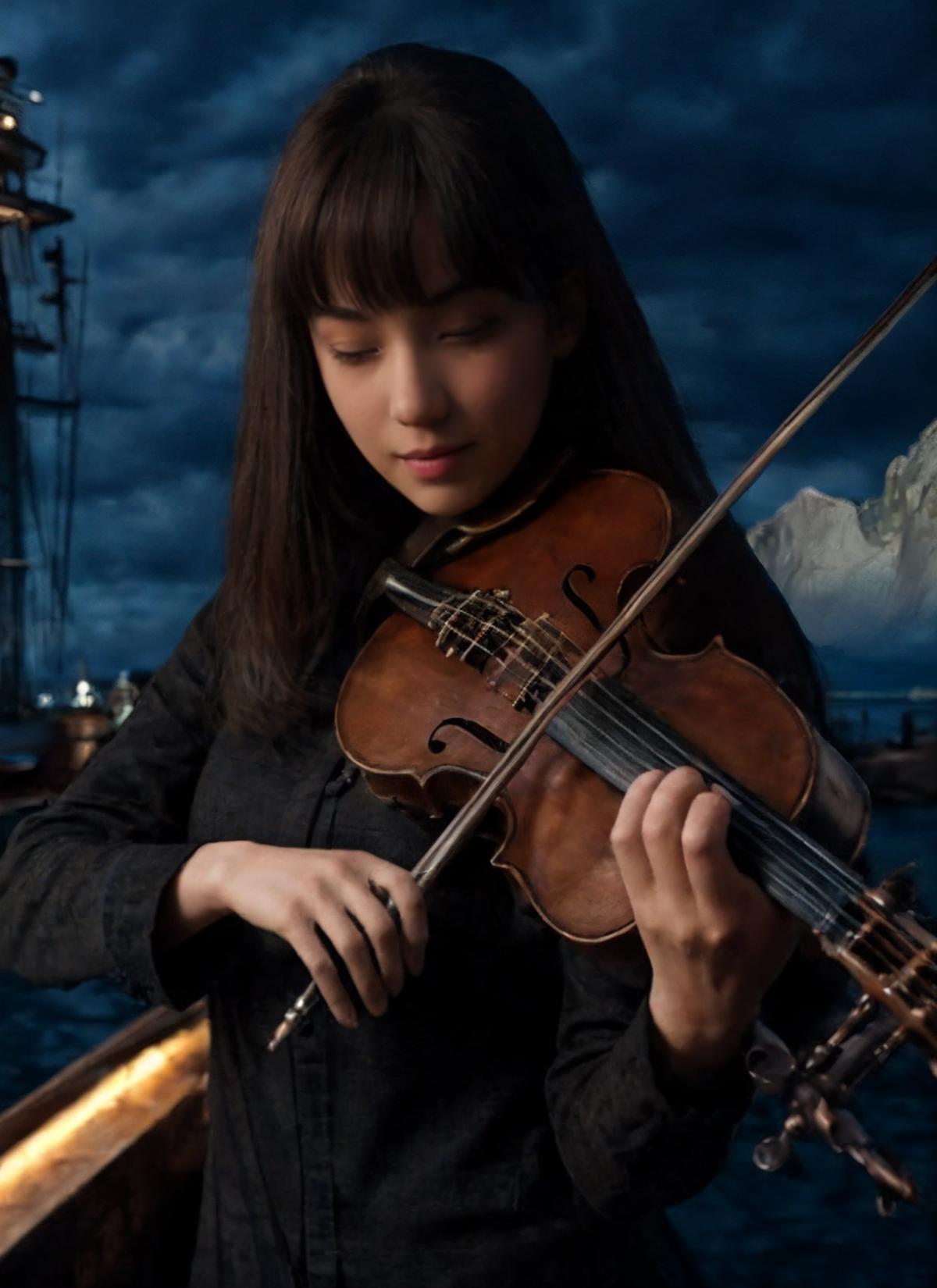 小提琴 | violin image by WaffleAbyss