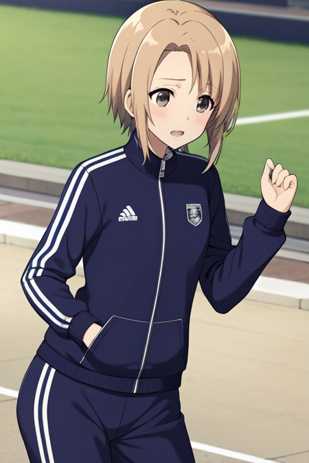 fujimakinaomi, track suit, track jacket