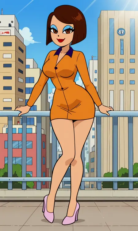 Monica (The Three Friends and Jerry / De tre vännerna och Jerry) | Illustrious