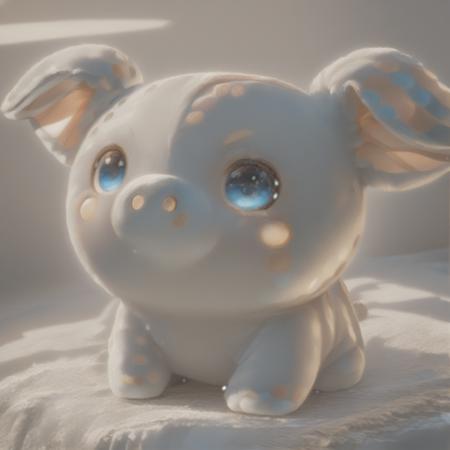 Piggy Fluffy doll V2