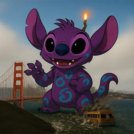 Macro Lilo & Stitch Style In Real Life (2002) V1