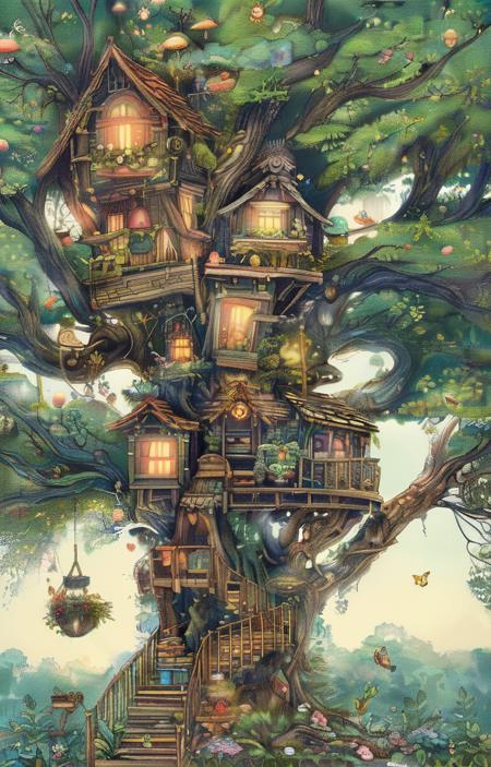 style of treehouse