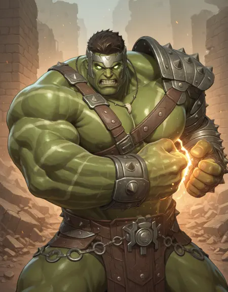 Marvel Rivals-Gladiator Hulk |漫威争锋 角斗士浩克 『Illustrious』