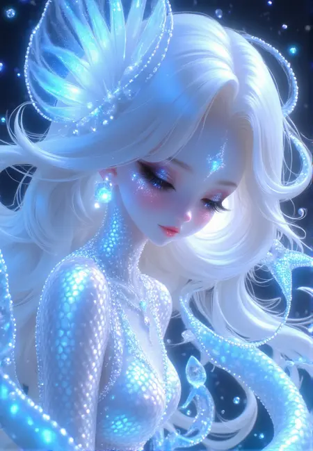 Super cute and beautiful mermaids