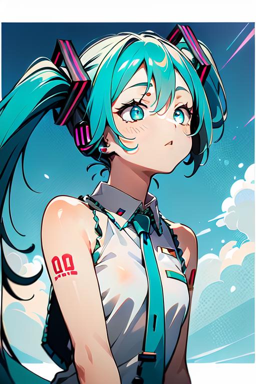 Hatsune Miku (with shiny eyes) image by Herrscher_AGGA2023