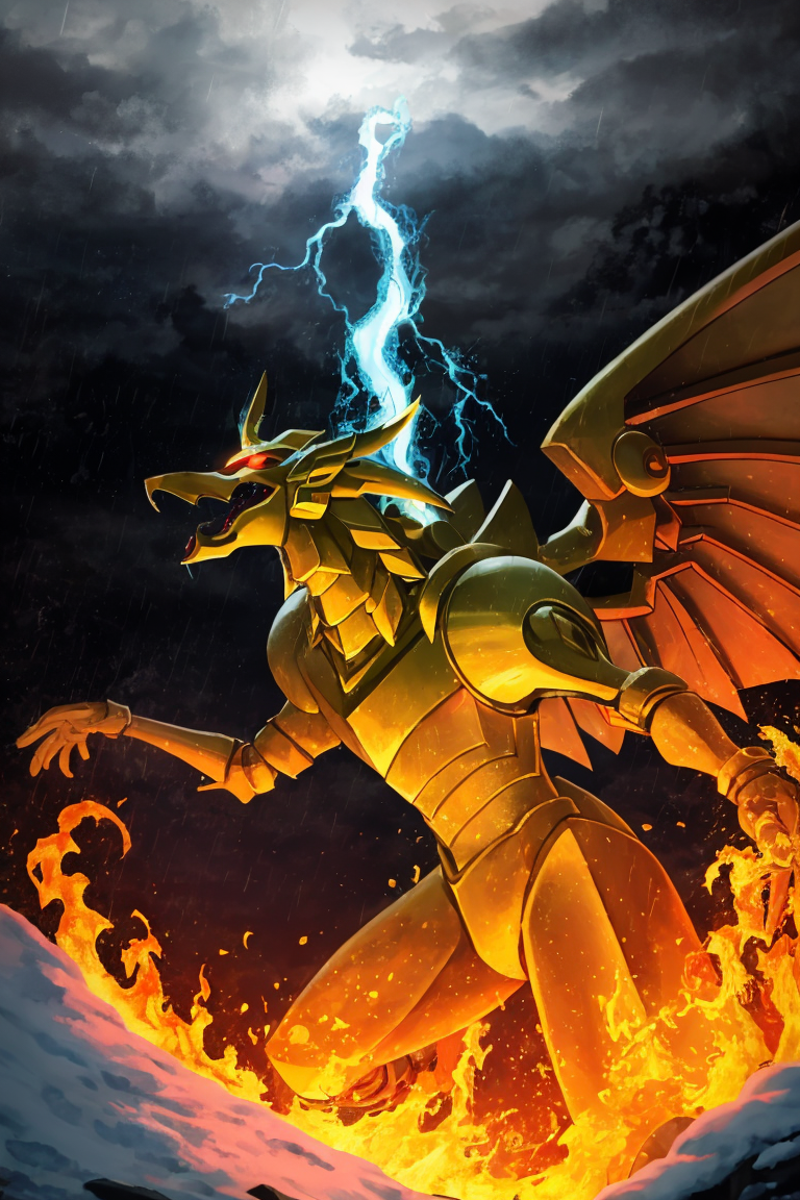 The Winged Dragon of Ra (YGO) image by LordOtako