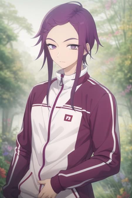 kishou_yamada_asaemon purple hair purple eyes