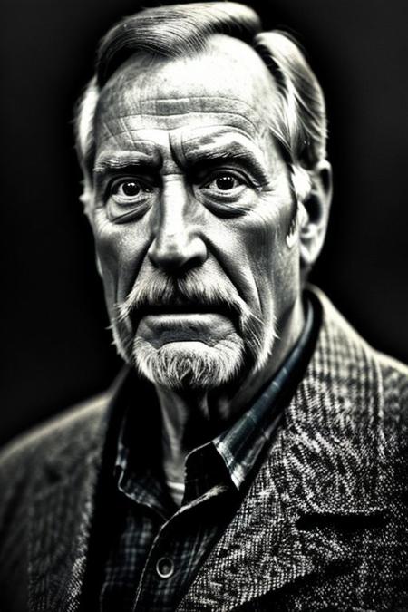 uncle ted thinks the industrial revolution and its consequences have been a disaster for the human race,raw photo,cimematic shot,realistic