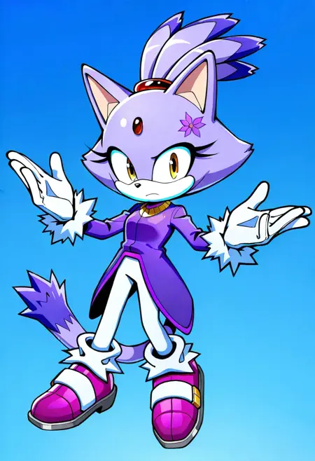 Blaze the Cat (Sonic The Hedgehog)