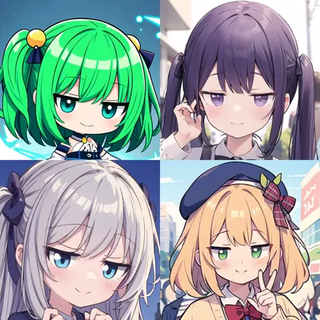 Comic expression : scornful eyes(jitome) Type 17 / ジト目 Type 17