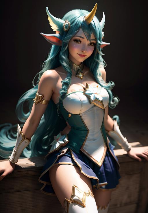 Soraka - League of Legends / Star Guardians image by AsaTyr